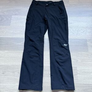 Core Concepts Schoeller Dryskin Pants Women Large Black Zip Pockets Stretch